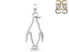 Plain Silver Penguin Pendant PS-RDP-371.