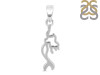 Plain Silver Mermaid Pendant PS-RDP-376.