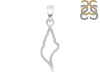 Plain Silver Shell Pendant PS-RDP-377.