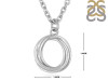 Plain Silver Necklace PS-RDP-443.