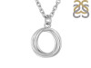 Plain Silver Necklace PS-RDP-443.