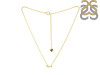 Plain Silver Queen Necklace PS-RDP-445.
