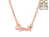 Plain Silver Queen Necklace PS-RDP-445.