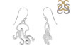 Plain Silver Octopus Earring  PS-RDE-968.