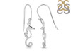 Plain Silver Sea Horse Earring  PS-RDE-965.