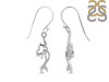 Plain Silver Mermaid Earring  PS-RDE-966.