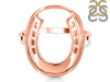 Horse Shoe Plain Silver Ring PS-RDR-312.