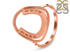 Horse Shoe Plain Silver Ring PS-RDR-312.