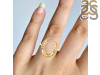 Horse Shoe Plain Silver Ring PS-RDR-312.