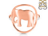 Elephant Plain Silver Ring PS-RDR-313.