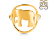 Elephant Plain Silver Ring PS-RDR-313.