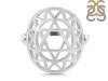 Heart Chakra Plain Silver Ring PS-RDR-322.