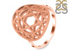 Heart Chakra Plain Silver Ring PS-RDR-322.