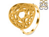 Heart Chakra Plain Silver Ring PS-RDR-322.