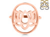 Lotus Plain Silver Ring PS-RDR-315.