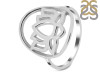 Lotus Plain Silver Ring PS-RDR-315.