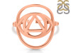 Brow Chakra Plain Silver Ring PS-RDR-314.