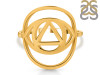 Brow Chakra Plain Silver Ring PS-RDR-314.