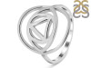 Brow Chakra Plain Silver Ring PS-RDR-314.