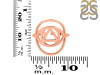 Brow Chakra Plain Silver Ring PS-RDR-314.