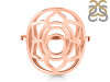 Sacral Chakra Plain Silver Ring PS-RDR-318.