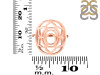 Sacral Chakra Plain Silver Ring PS-RDR-318.