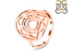 Sacral Chakra Plain Silver Ring PS-RDR-318.