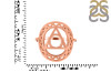 Throat Chakra Plain Silver Ring PS-RDR-319.