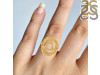 Throat Chakra Plain Silver Ring PS-RDR-319.