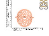 Crown Chakra Plain Silver Ring PS-RDR-320.