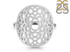 Crown Chakra Plain Silver Ring PS-RDR-320.