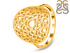 Crown Chakra Plain Silver Ring PS-RDR-320.
