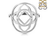 Base Chakra Plain Silver Jewelry Set PS-RDR-321 / RDE-542 / RDN-10 / RDB-10.