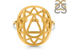 Solar Plexus Chakra Plain Silver Jewelry Set PS-RDR-317 / RDE-538 / RDN-6 / RDB-6.