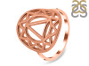 Solar Plexus Chakra Plain Silver Ring PS-RDR-317.