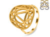 Solar Plexus Chakra Plain Silver Ring PS-RDR-317.