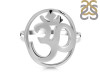 Om Plain Silver Ring PS-RDR-323.