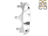 Plain Silver Crown Ring PS-RDR-530.