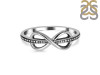 Plain Silver Infinity Ring PS-RDR-575.