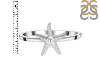 Plain Silver Star Fish Ring PS-RDR-583.