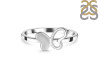 Plain Silver Butterfly Ring PS-RDR-668.