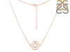 Base Chakra Plain Silver Necklace PS-RDN-10.