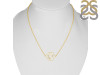 Base Chakra Plain Silver Necklace PS-RDN-10.