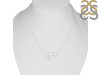 Base Chakra Plain Silver Necklace PS-RDN-10.