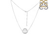 Throat Chakra Plain Silver Jewelry Set PS-RDR-319 / RDE-540 / RDN-8 / RDB-8.