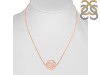 Crown Chakra Plain Silver Necklace PS-RDN-9.
