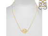 Crown Chakra Plain Silver Necklace PS-RDN-9.