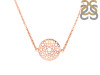 Crown Chakra Plain Silver Necklace PS-RDN-9.