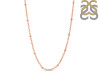 Single Link With Bead Chain 24 Inches PS-PSC-2-24