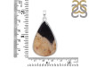 Plum Root Agate Pendant-SP PTJ-1-10